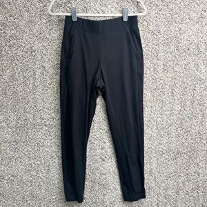 Athleta Joggers Women's‎ 2 Brooklyn Black Legacy Mid Rise Pull On
